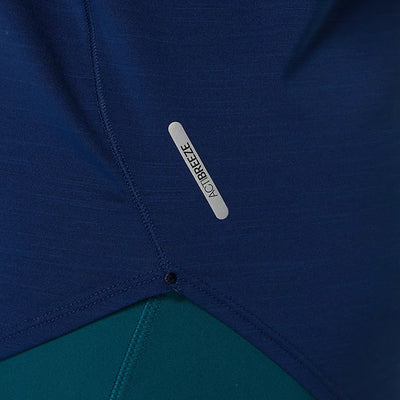 Asics Road SS Top Damen Blue Expanse