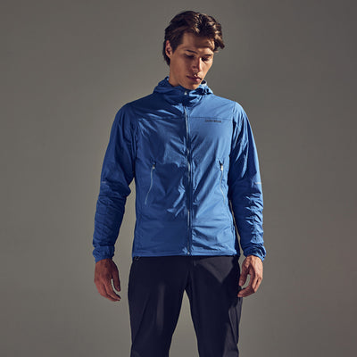 Gore Wear Fernflow Hooded Windbreaker Herren Cargo Blue