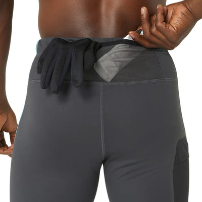 Asics Winter Run Tight Herren Graphite Grey Foggy Teal
