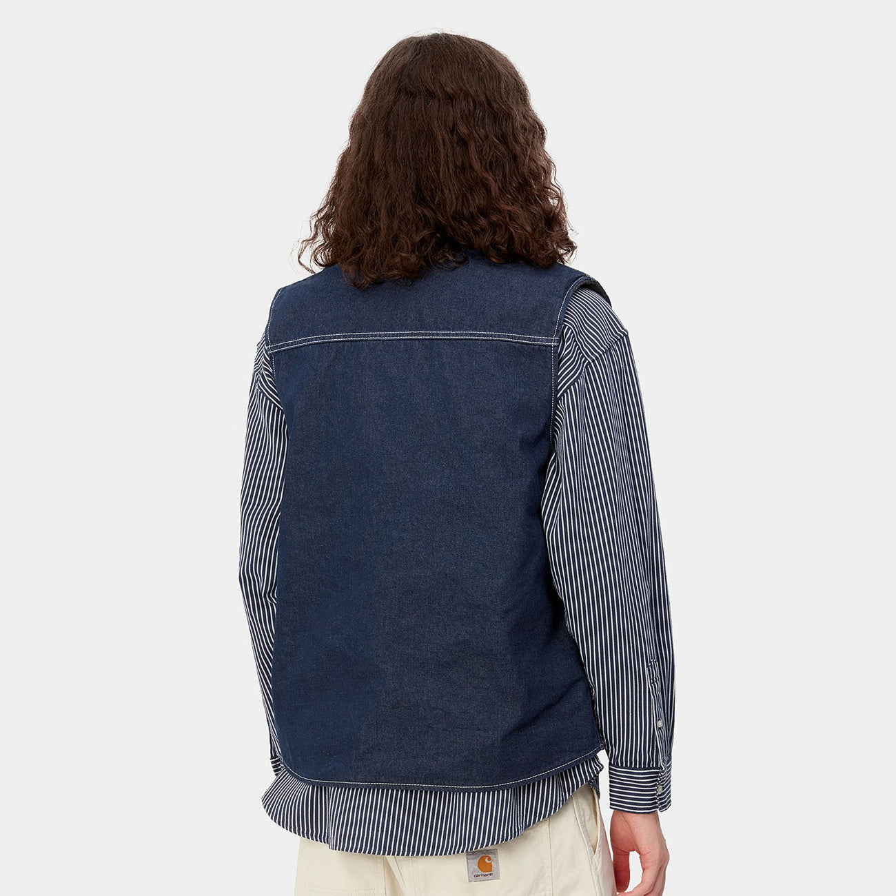 Carhartt WIP Chore Vest Herren Blue One Wash