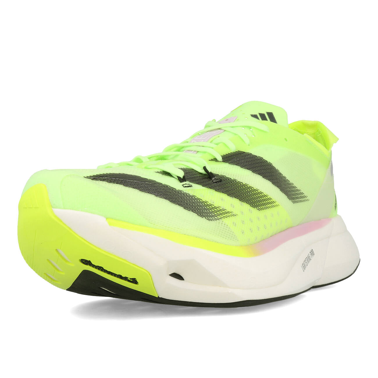 adidas Adizero Adios Pro 3 Green Spark Aurora Met. Lucid Lemon