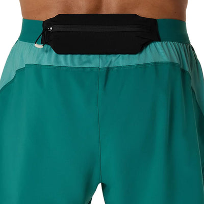 Asics Road 2-N-1 5In Short Herren Rainy Lake Light Teal