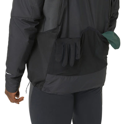Asics Winter Run Jacket Herren Performance Black Graphite Grey