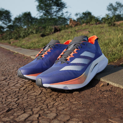 adidas Boston 12 Herren Lucid Blue White Orange