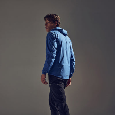 Gore Wear Fernflow Hooded Windbreaker Herren Cargo Blue
