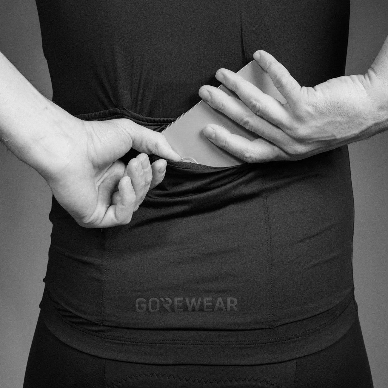 Gore Wear Swiftride Optical Jersey Herren White Black