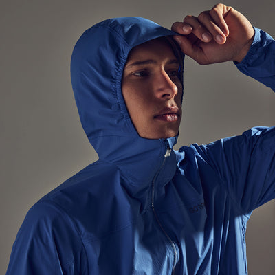 Gore Wear Fernflow Hooded Windbreaker Herren Cargo Blue