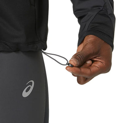 Asics Winter Run Jacket Herren Performance Black Graphite Grey