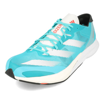 adidas Adizero Adios 8 M Herren Lucid Cyan White Bright Red