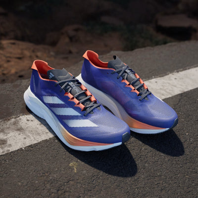 adidas Boston 12 Herren Lucid Blue White Orange