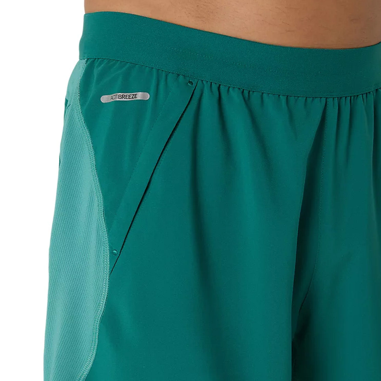 Asics Road 2-N-1 5In Short Herren Rainy Lake Light Teal