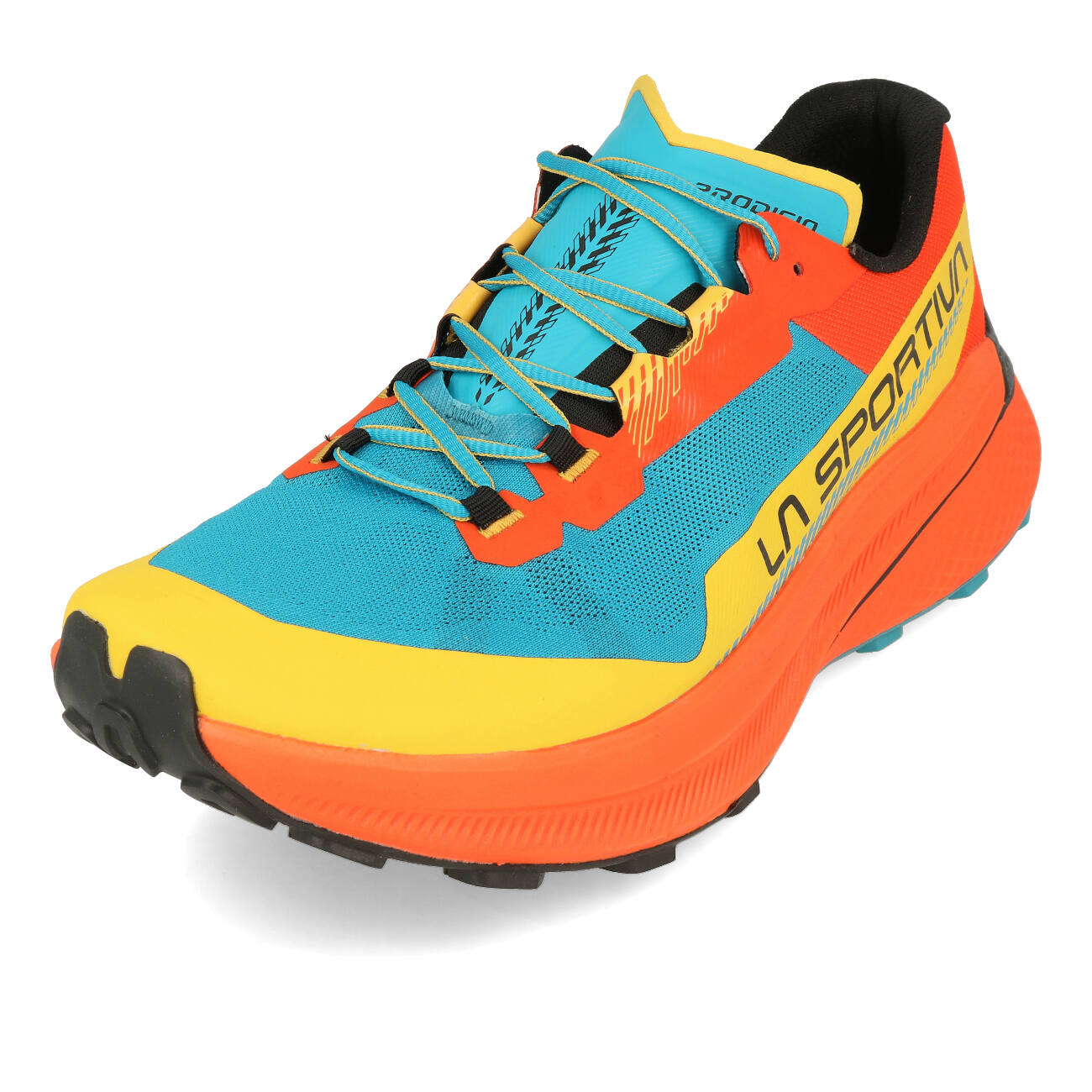 La Sportiva Prodigio Herren Tropic Blue Cherry Tomato