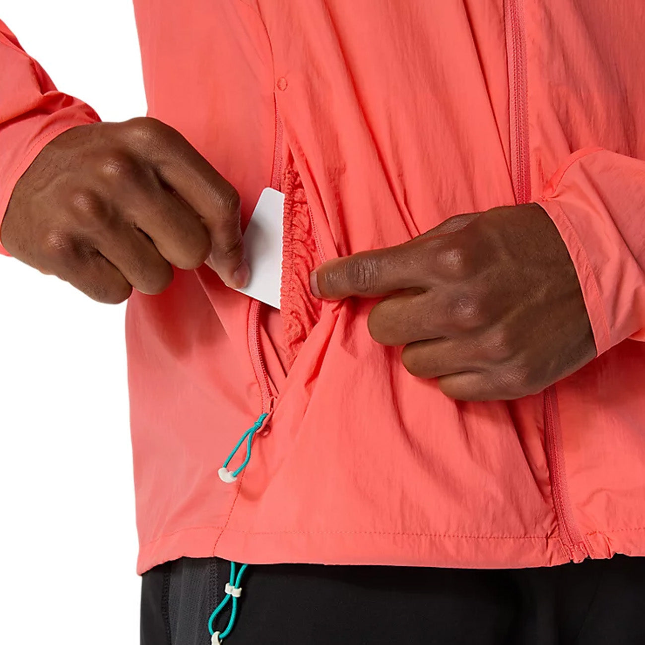 Asics Road Packable Jacket Coral Reef