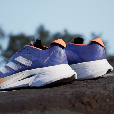 adidas Boston 12 Herren Lucid Blue White Orange
