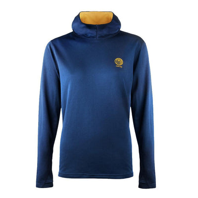 YMR Track Club Åsunden Ladies Hoodie Navy Mustard-Runster