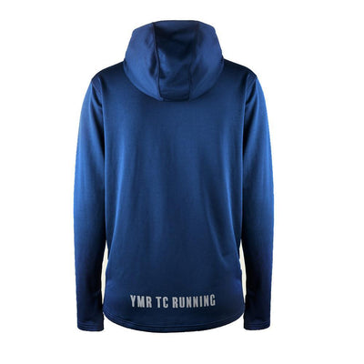 YMR Track Club Åsunden Ladies Hoodie Navy Mustard-Runster