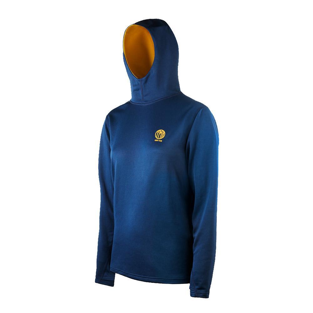 YMR Track Club Åsunden Ladies Hoodie Navy Mustard-Runster