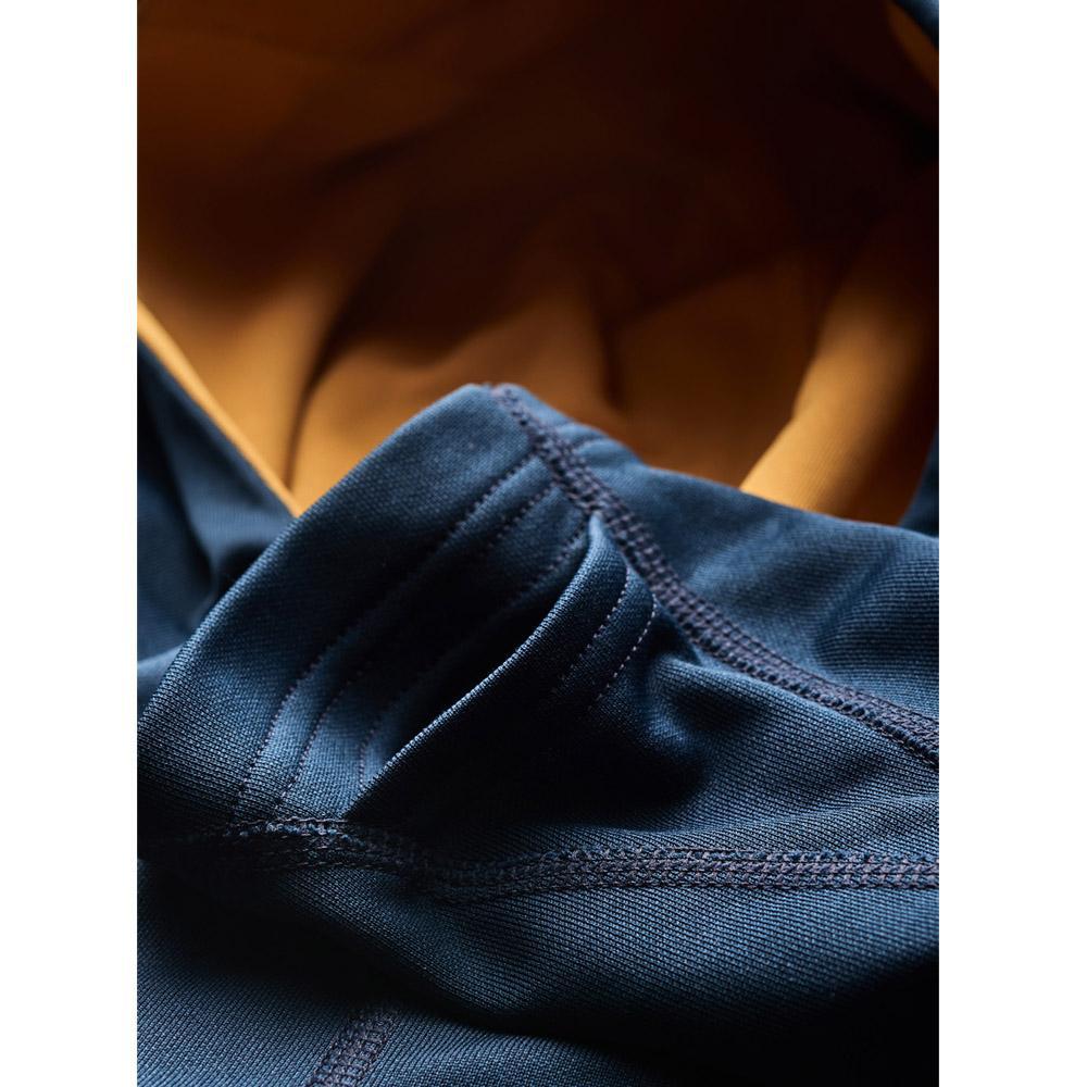 YMR Track Club Åsunden Ladies Hoodie Navy Mustard-Runster