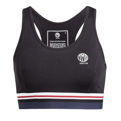 YMR Track Club Vallen Bra Ladies Top Black-Runster