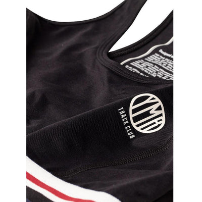 YMR Track Club Vallen Bra Ladies Top Black-Runster