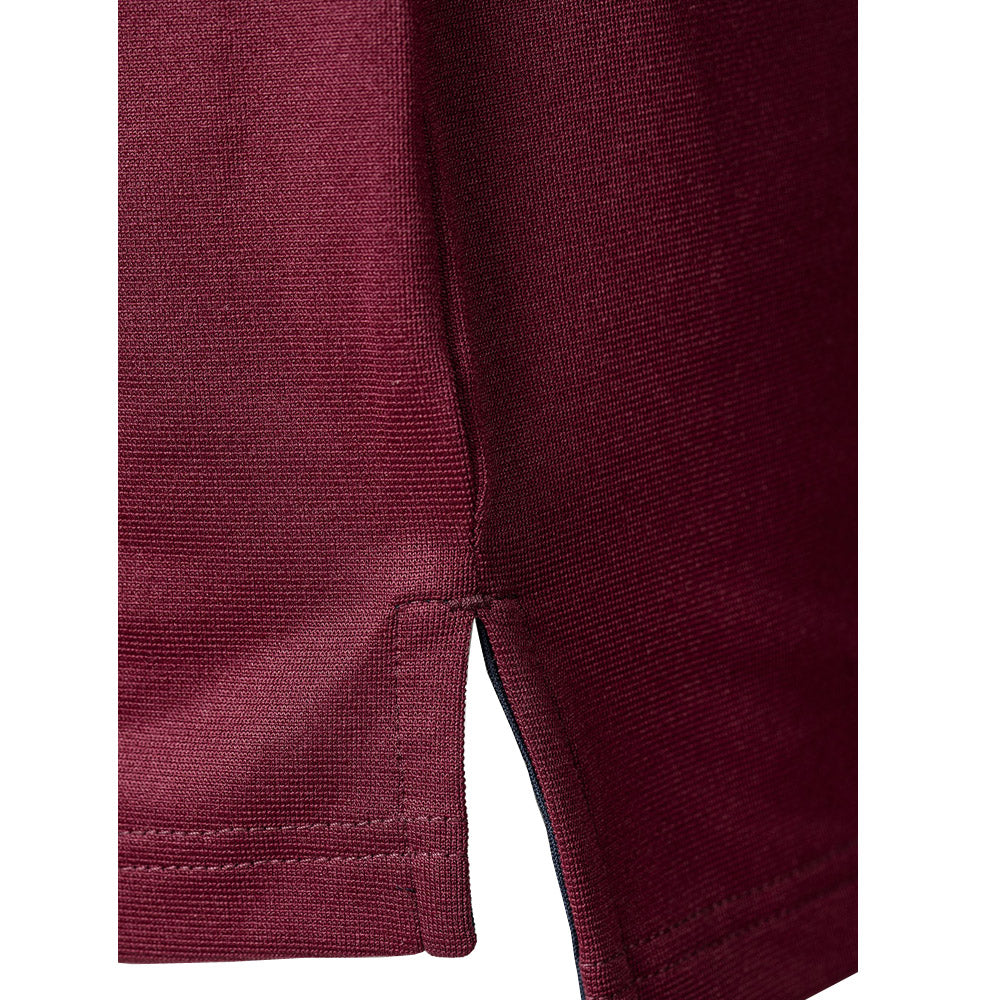 YMR Track Club Track Attack Men's Singlet Wine Red Navy-Runster