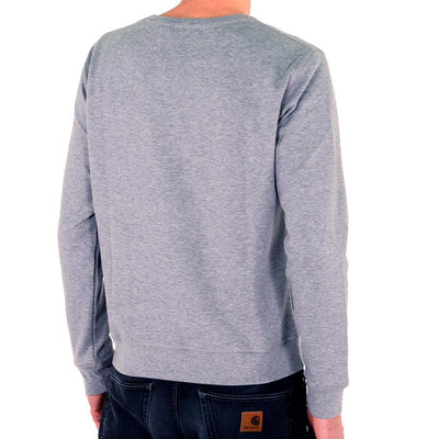 YMR Track Club Ragge Men’s Sweatshirt Grey Melange-Runster