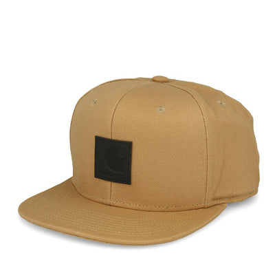 Carhartt WIP Logo Cap Dusty Hamilton Brown-Runster