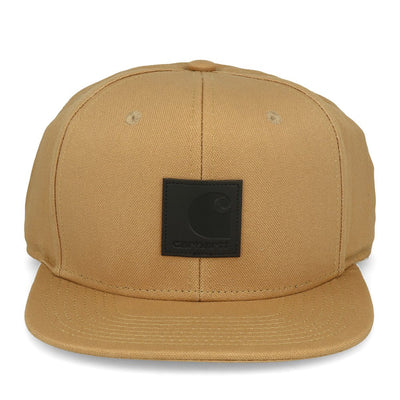 Carhartt WIP Logo Cap Dusty Hamilton Brown-Runster