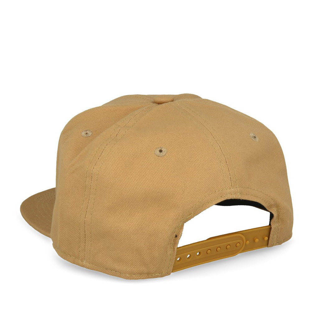 Carhartt WIP Logo Cap Dusty Hamilton Brown-Runster