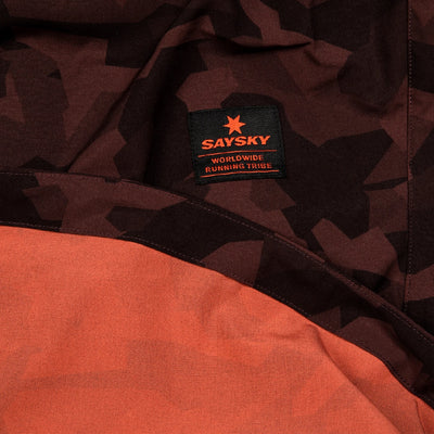 Saysky Wmns Splinter Pace Jacket Damen Bordeaux Splinter Camo