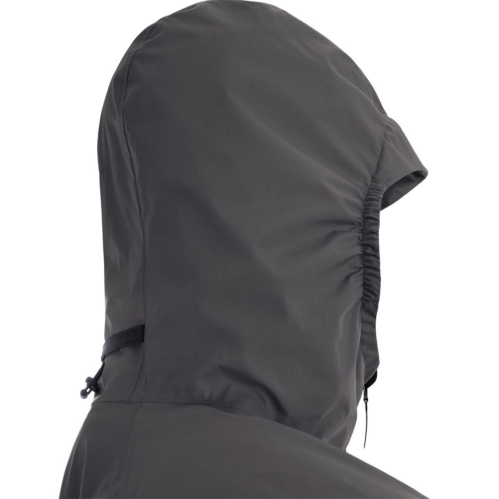 Gore Wear R7 Partial GTX Hooded Jacket Black Terra Grey-Runster