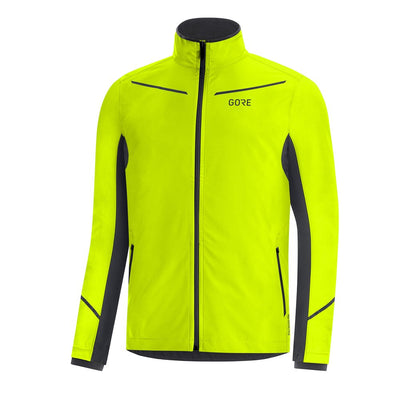Gore Wear R3 GTX Partial Jacket Neon Yellow Black-Runster