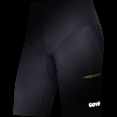 Gore Running R7 Short Tights Black-Runster