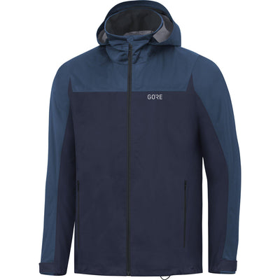 Gore Wear R3 GTX Active Hooded Jacket Orbit Blue Deep Water Blue-Runster
