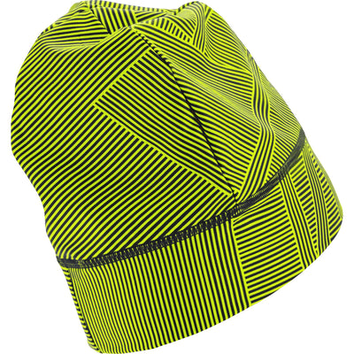 Gore Wear Light Opti Beanie Neon Yellow Black-Runster