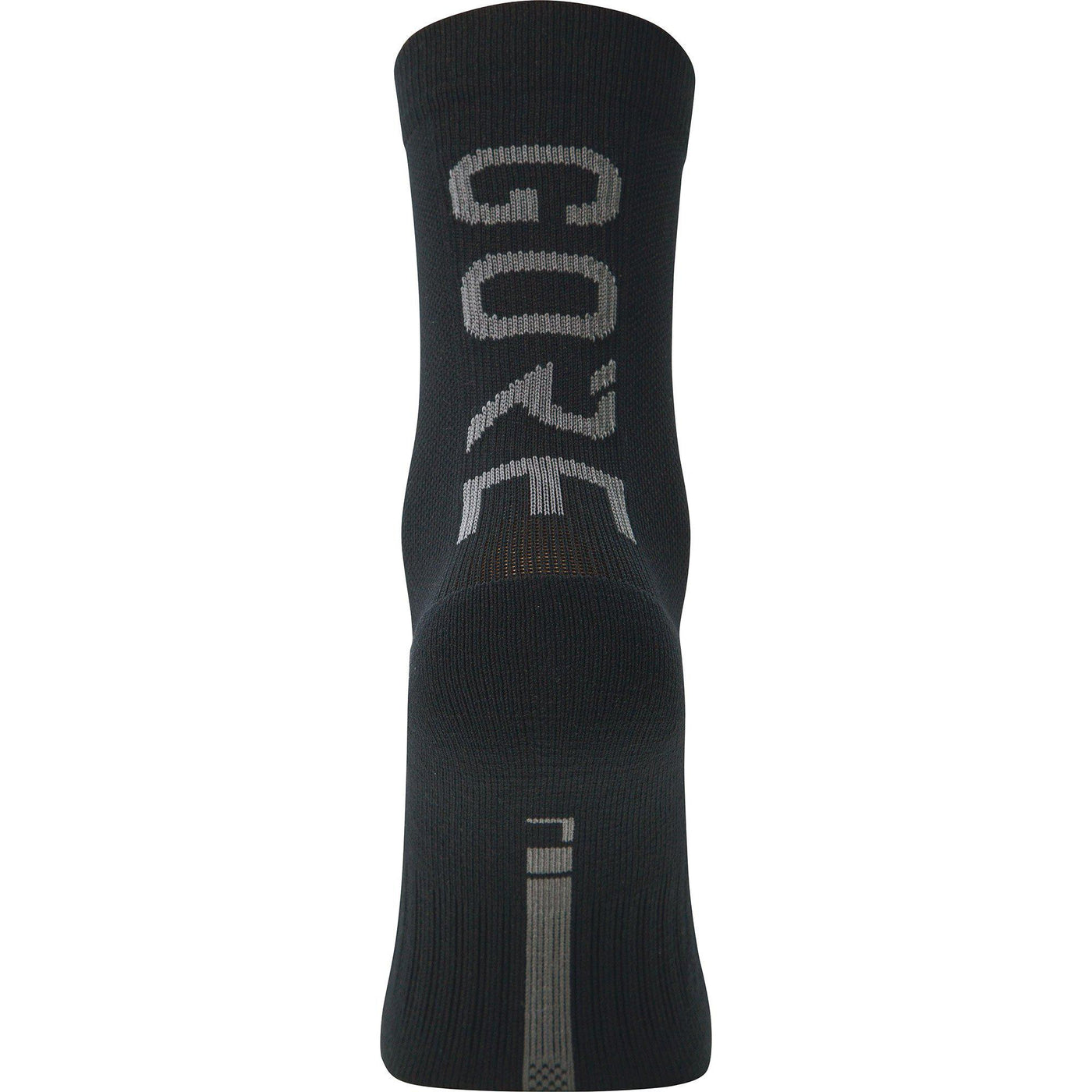 Gore Wear Brand Socks Mid Black Grey Graphite-Runster