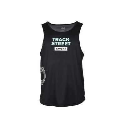 Saysky Track and Street Combat Singlet Black-Runster