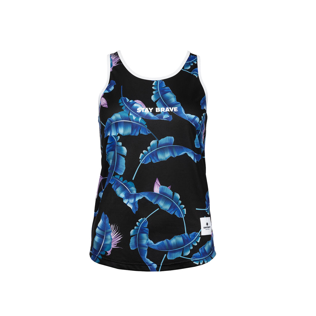 Saysky Wmns Paradise Combat Singlet Leaf Print