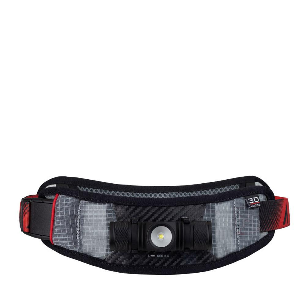 UltrAspire Lumen 600 3.0 Waist Light Hüfttasche Black Red-Runster