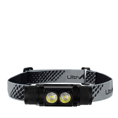 UltrAspire Lumen 800 Multi Sport Waist Light Hüfttasche Black Red-Runster