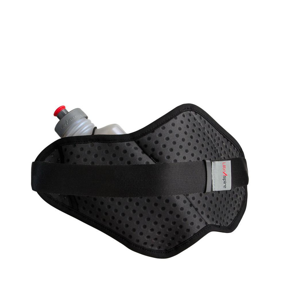 UltrAspire Essential Bottle Pack Hydration Belt Black-Runster