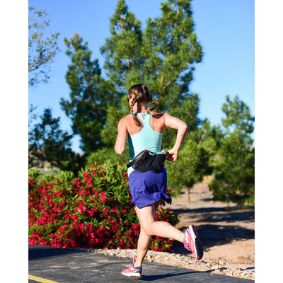 UltrAspire Essential Bottle Pack Hydration Belt Black-Runster