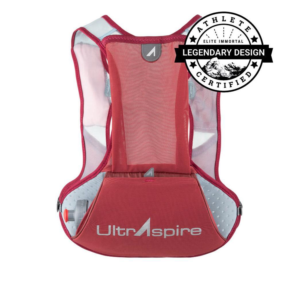 UltrAspire Basham Race Vest Burgundy Cherry Tomato-Runster