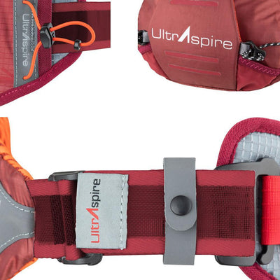 UltrAspire Plexus Hüfttasche Waist Pack Burgundy Cherry Tomato-Runster