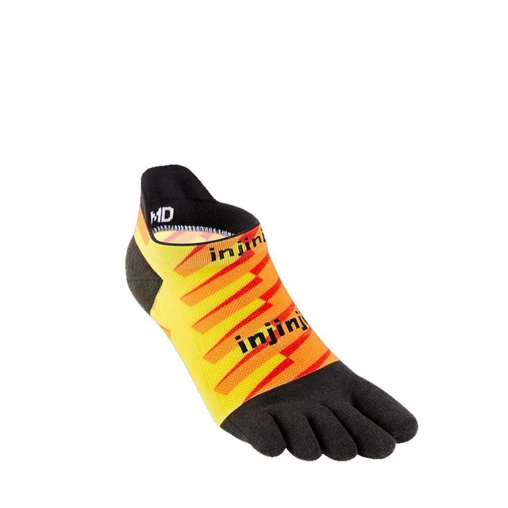 Injinji Spectrum Run Lightweight No-Show Socks Lightning-Runster