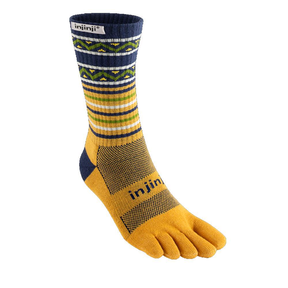 Injinji Trail Midweight Crew Socks Dijon-Runster