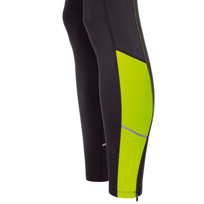 Gore Wear R3 Thermo Tights Herren Black Neon Yellow