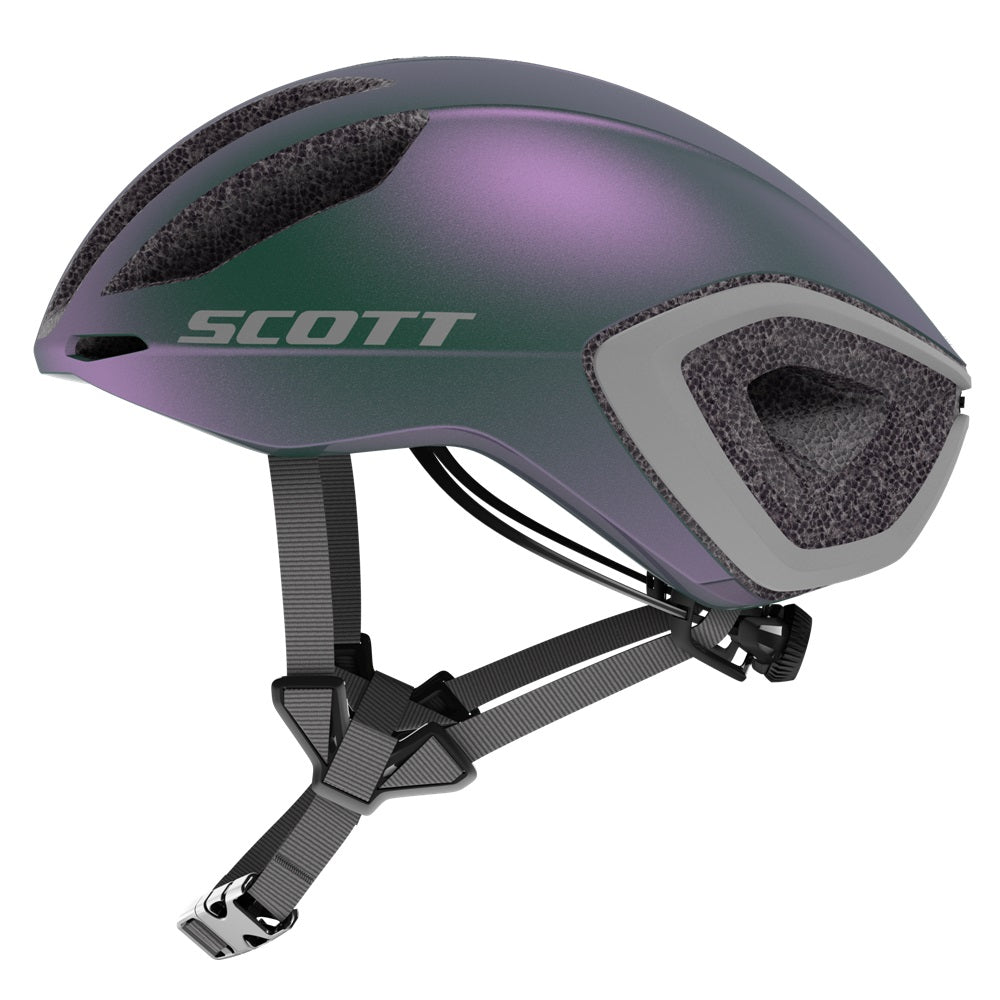 Scott Cadence Plus Helmet Prism Green Purple