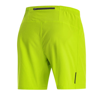 Gore Wear R5 Inch Shorts Citrus Green-Runster