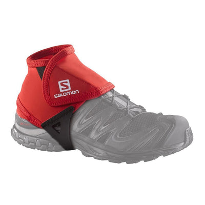 Salomon Trail Gaiters Low Bright Red-Runster